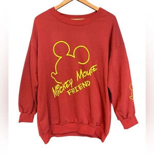 The Nan Da Mickey Mouse sweatshirt oversized M with shorter sleeves good conditi